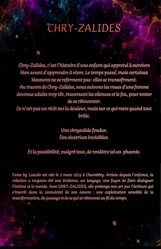 CHRY-ZALIDES – Disponible sur Amazon