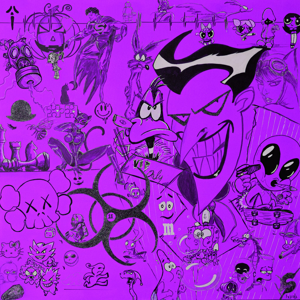 Purple war Alu Édition Limitée