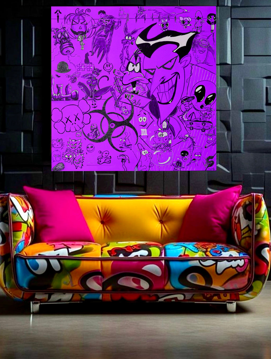 Purple war Alu Édition Limitée